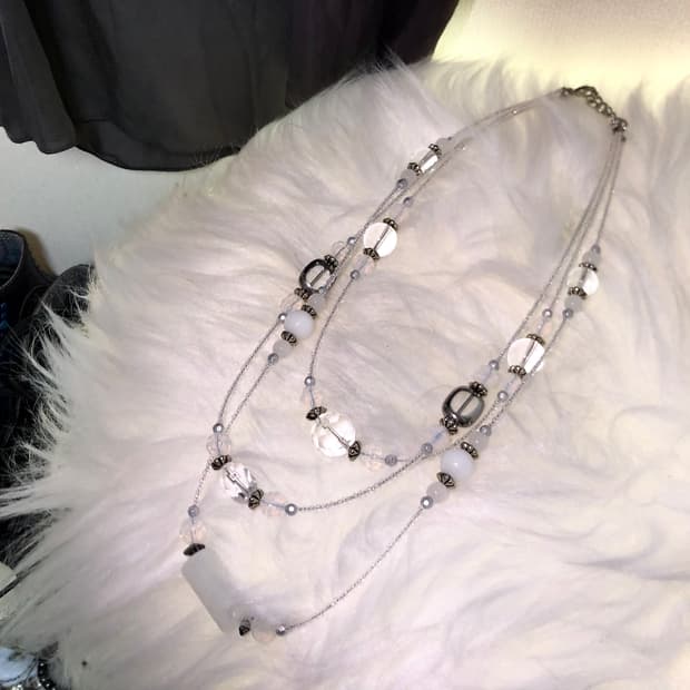 빈티지 목걸이 레이어드 vintage