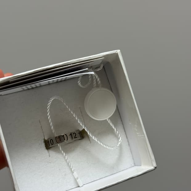 메종마르지엘라 뉴메리컬링 넘버링 반지 3호 