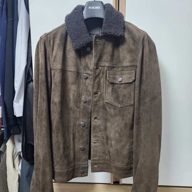 [L]올세인츠 고트스킨 자켓