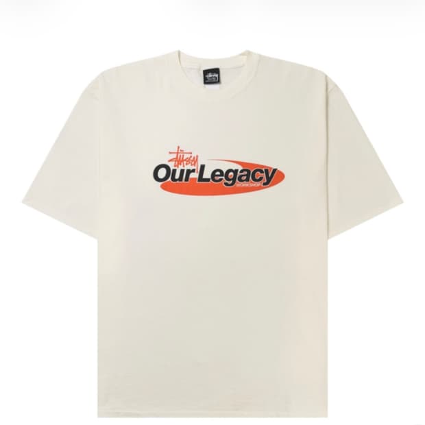 (새상품) 스투시 x 아워레가시 반팔티 XL