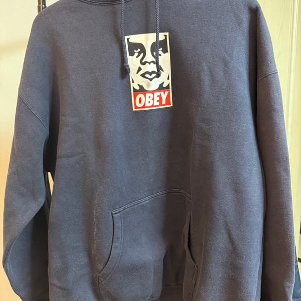 오베이 네이비 후드 [L]