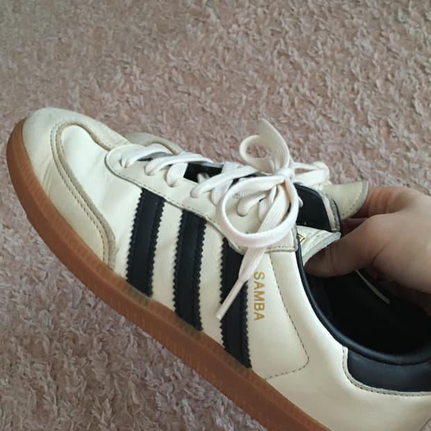 아디다스 삼바 OG 크림 화이트 