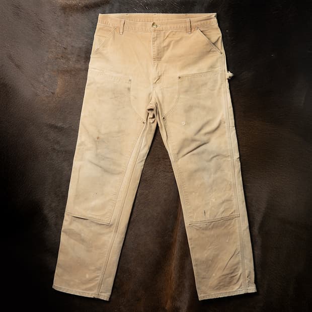 [39] 90s~ 칼하트 B01 덕캔버스 더블니 카펜터 워크팬츠 