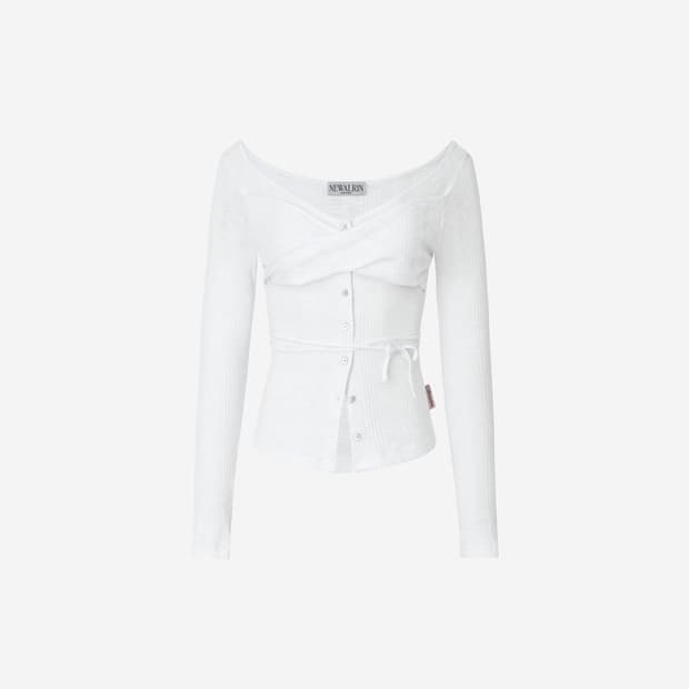 뉴얼린 로지탑 화이트