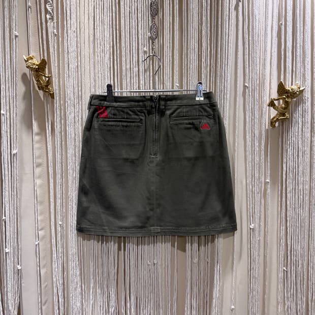 Adidas Khaki Pocket Skirt 0076