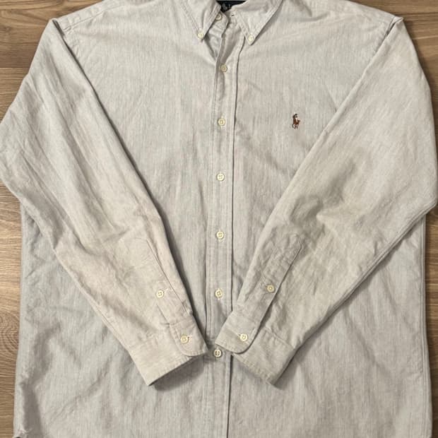 폴로 블루 옥스포드 셔츠 L 판매