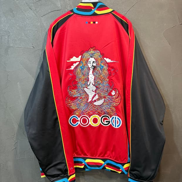 [XXXL] COOGI 쿠지 자수 로고 트랙탑 져지