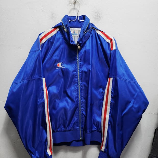 챔피온 올드스쿨 사이드라인 바람막이 (일본판)