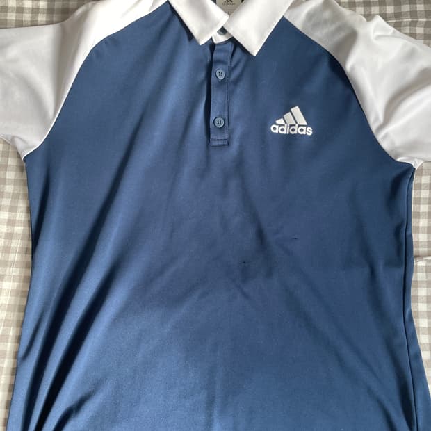 아디다스 카라 반팔티