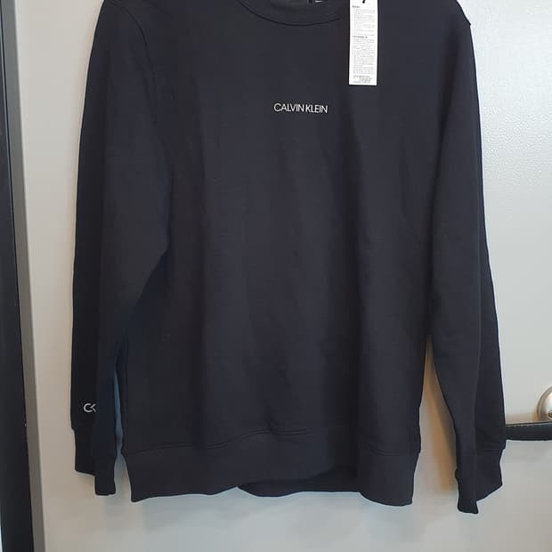 캘빈클라인 맨투맨 남여공용XL택채새옷