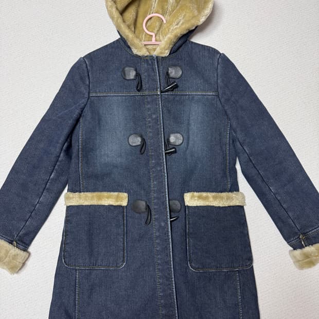 데님 떡볶이 코트