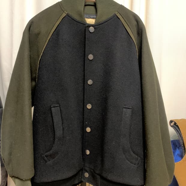 마뗑킴 스타디움 바시티 자켓 Free size