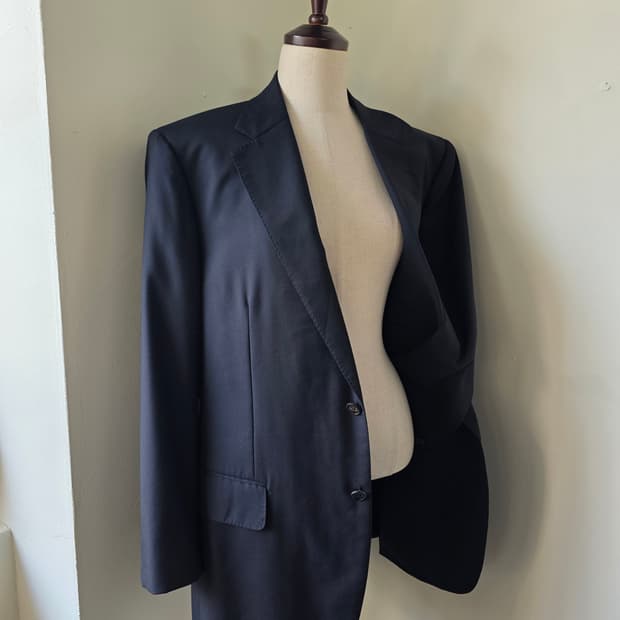 Burberry 버버리 블랙 싱글 자켓