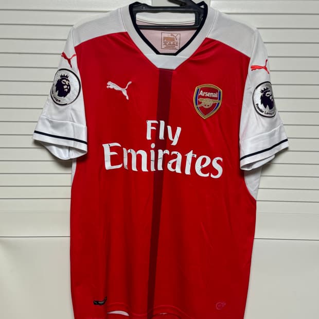 16-17 아스날 홈 푸마 유니폼 반팔