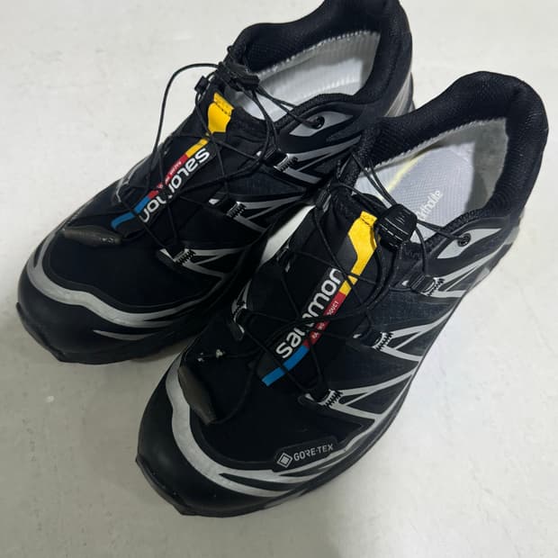 살로몬 XT-6 고어텍스 블랙 실버
