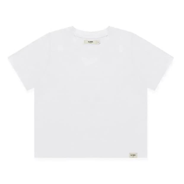 글로니 g classic soft 소프트 반팔 티셔츠 화이트