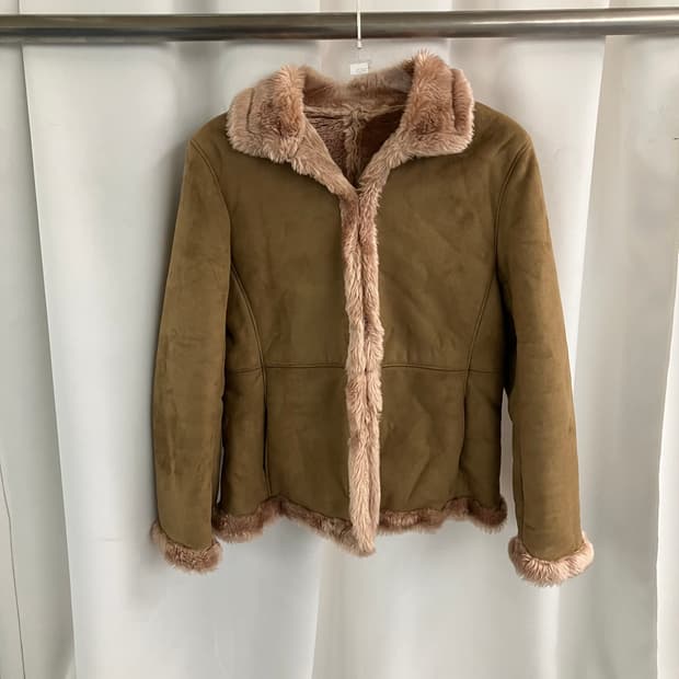 VTG 빈티지 스웨이드 무스탕 퍼자켓