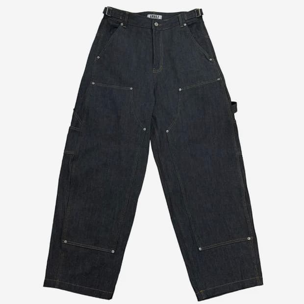 그레일즈 X 코인서울 CARPENTER RAW DENIM PANTS 