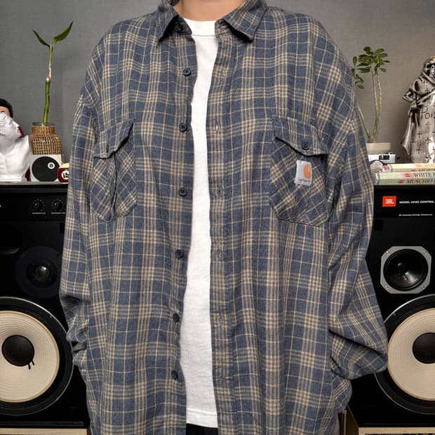 칼하트 체크셔츠