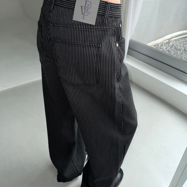 (완전새상품) 스트라이프데님 m