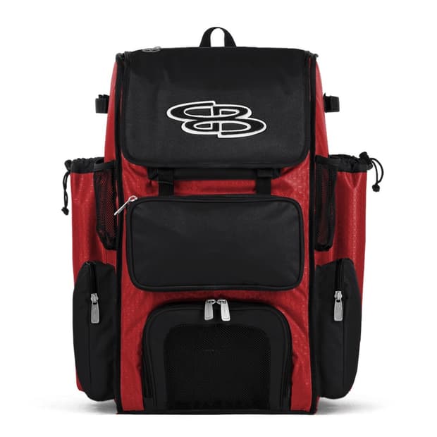붐바 백팩 야구가방 슈퍼팩 BPSP 레드블랙 판매