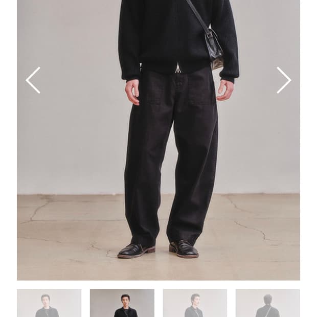 아트이프액츠 캐시미어 풀 집업 자켓 블랙