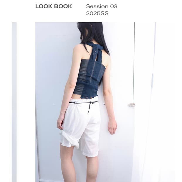 ULIKASANCTUS SHEER TANK TOP 25ss