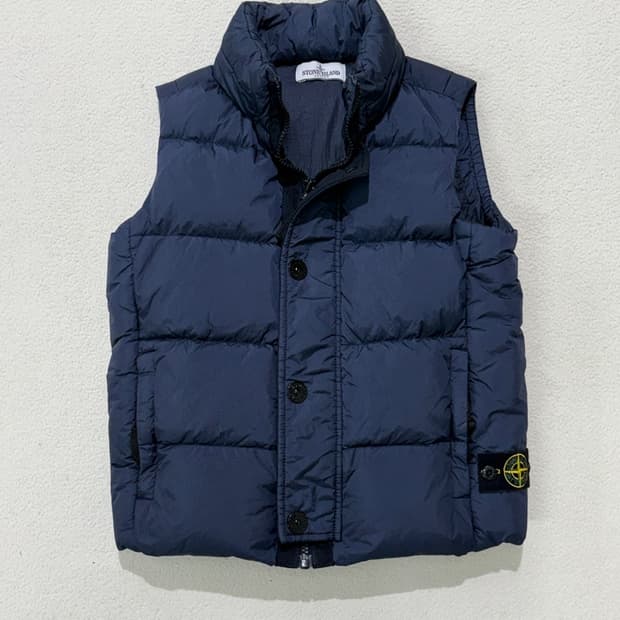 스톤아일랜드 주니어 나일론 패딩 조끼 8세