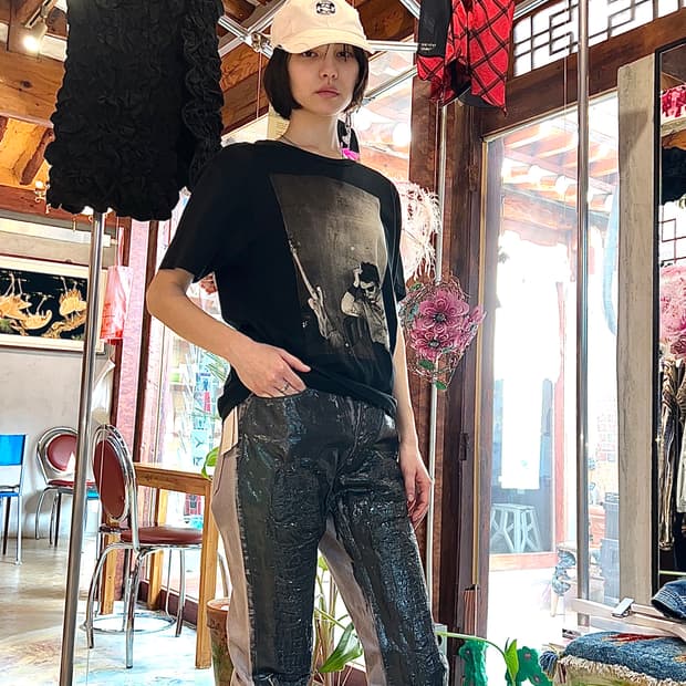 Hysteric Glamour archive graphic t-shirt