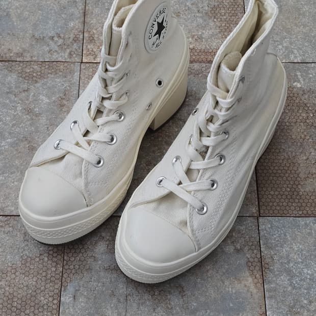 (245)컨버스 척 70 디 럭스 힐 에그렛 화이트 