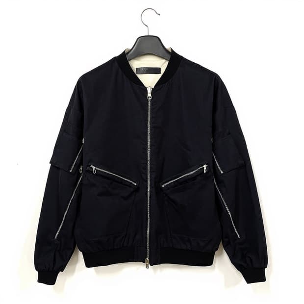 MAJO 마조 포켓 포인트 자켓 블랙 free