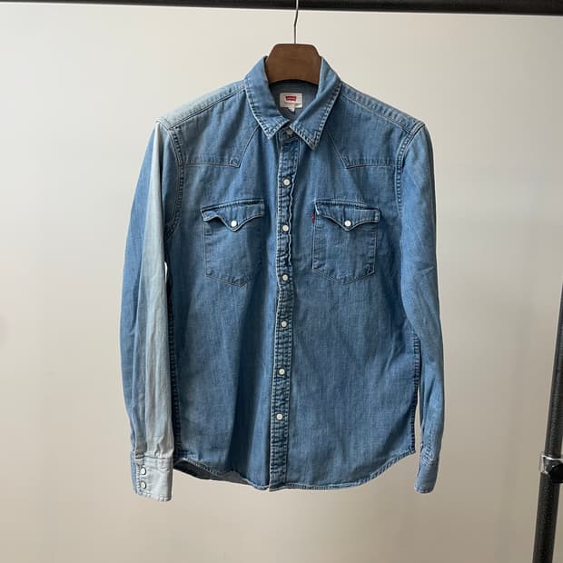 (M) Levis 리바이스 웨스턴 데님 셔츠