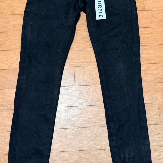 퍼플브랜드 청바지(퍼플진)Purple Brand 블랙 데님 청바지