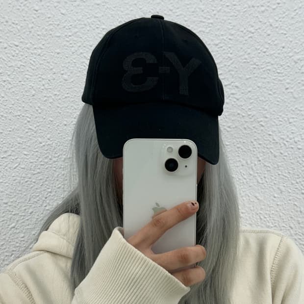 Y-3 블랙 볼캡