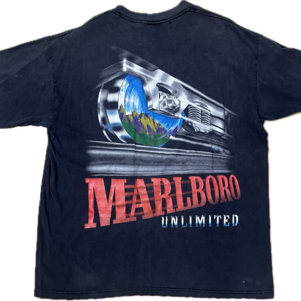 90s Vintage Marlboro Unlimited Train XL