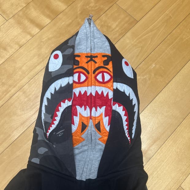 베이프 더블후드 타이거 샤크