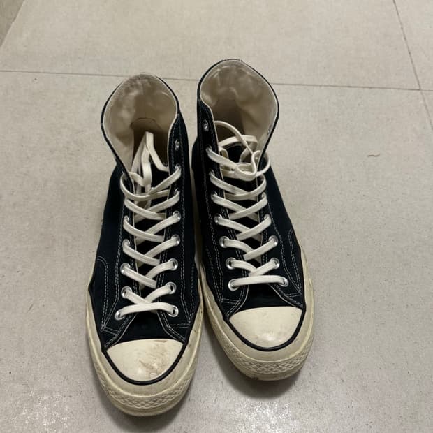 컨버스 척70 하이 블랙 280