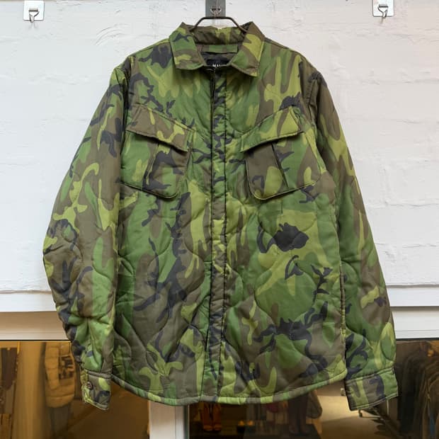 HUF 허프 카모플라쥬 퀼팅 자켓 L
