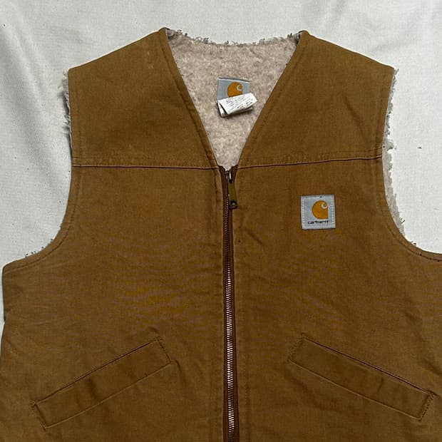 M 칼하트 V03 덕캔버스 쉐르파 베스트