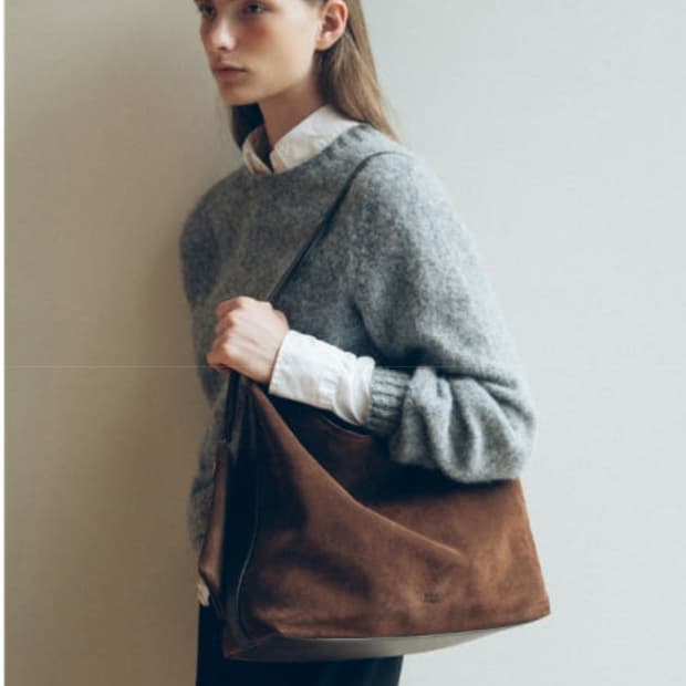 로서울 스웨이드 펄피백 