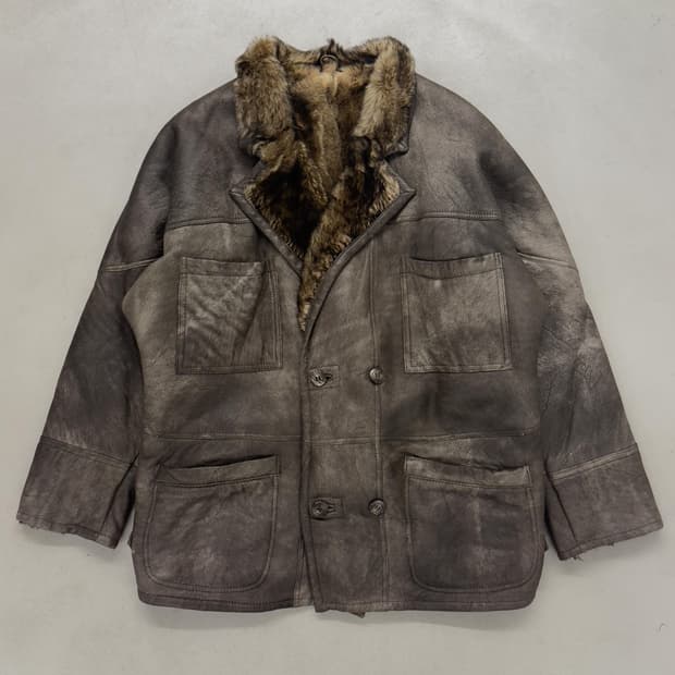 빈티지 무통 시어링 자켓