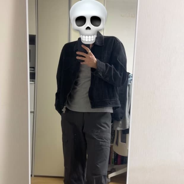 해칭룸 그레이 카고바지 2