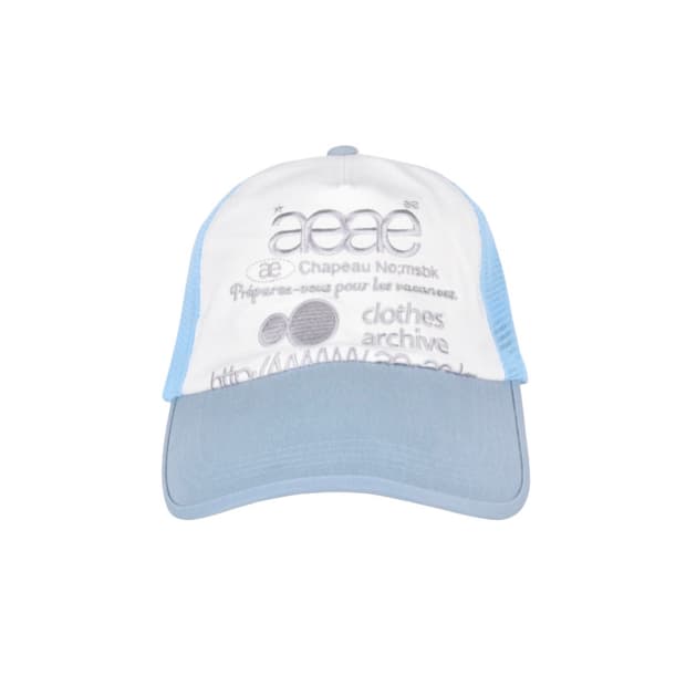 AEAE 메쉬 볼캡 스카이블루
