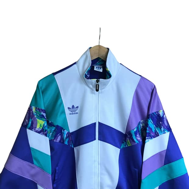 아디다스 데상트 빅로고 90s 트랙탑져지