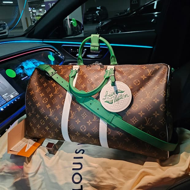 루이비통 퍼렐 한정판 골프공 마카사르 키폴50