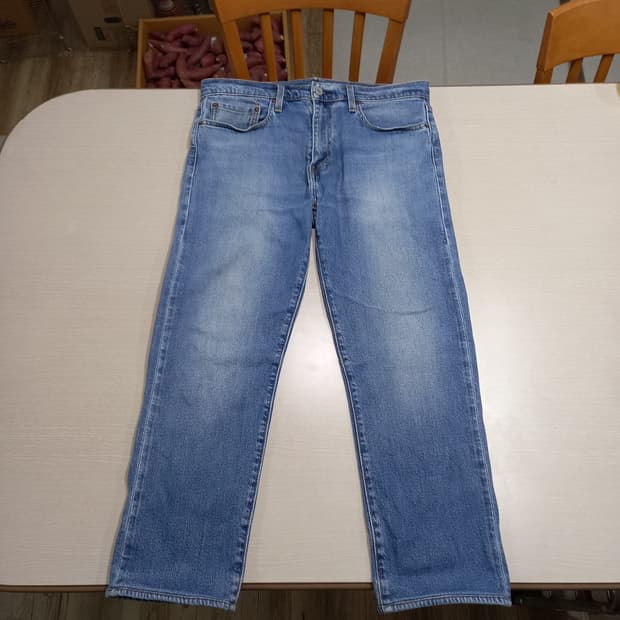 35 빅E리바이스511 셀비지 스판 슬림일자진 35-257