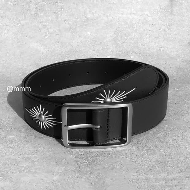 [Unisex] 에스닉 웨스턴 자수 벨트 3컬러