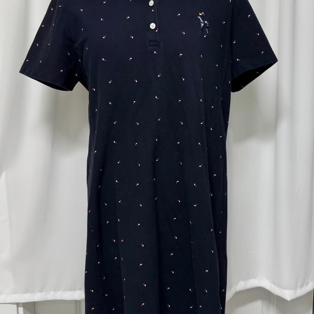 hazzys 헤지스 반팔 카라 원피스