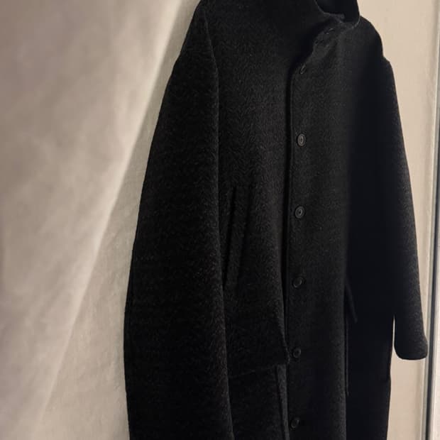 monoprive 모노프리베 하이넥 롱코트 1사이즈