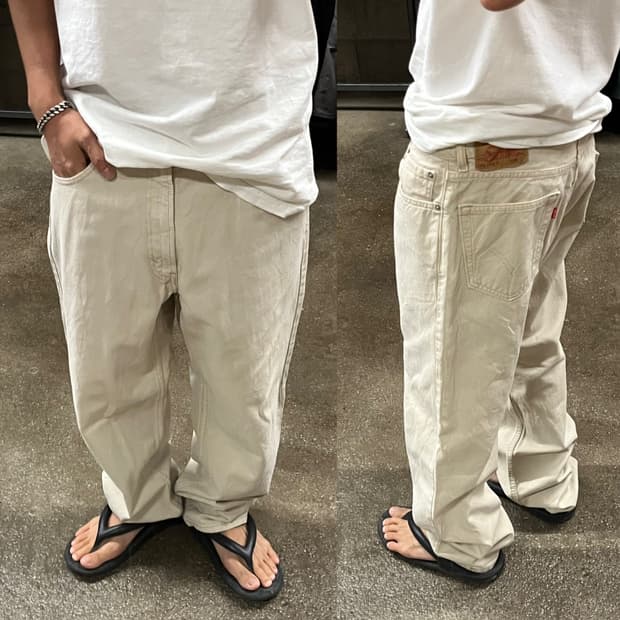 00s Levis550 데님 팬츠 (36”)
